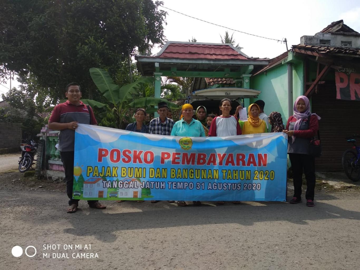 Mobiling Pajak Bumi dan Bangunan Dusun Nambangan